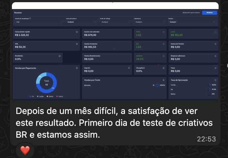 Resultado de aluno — print 06