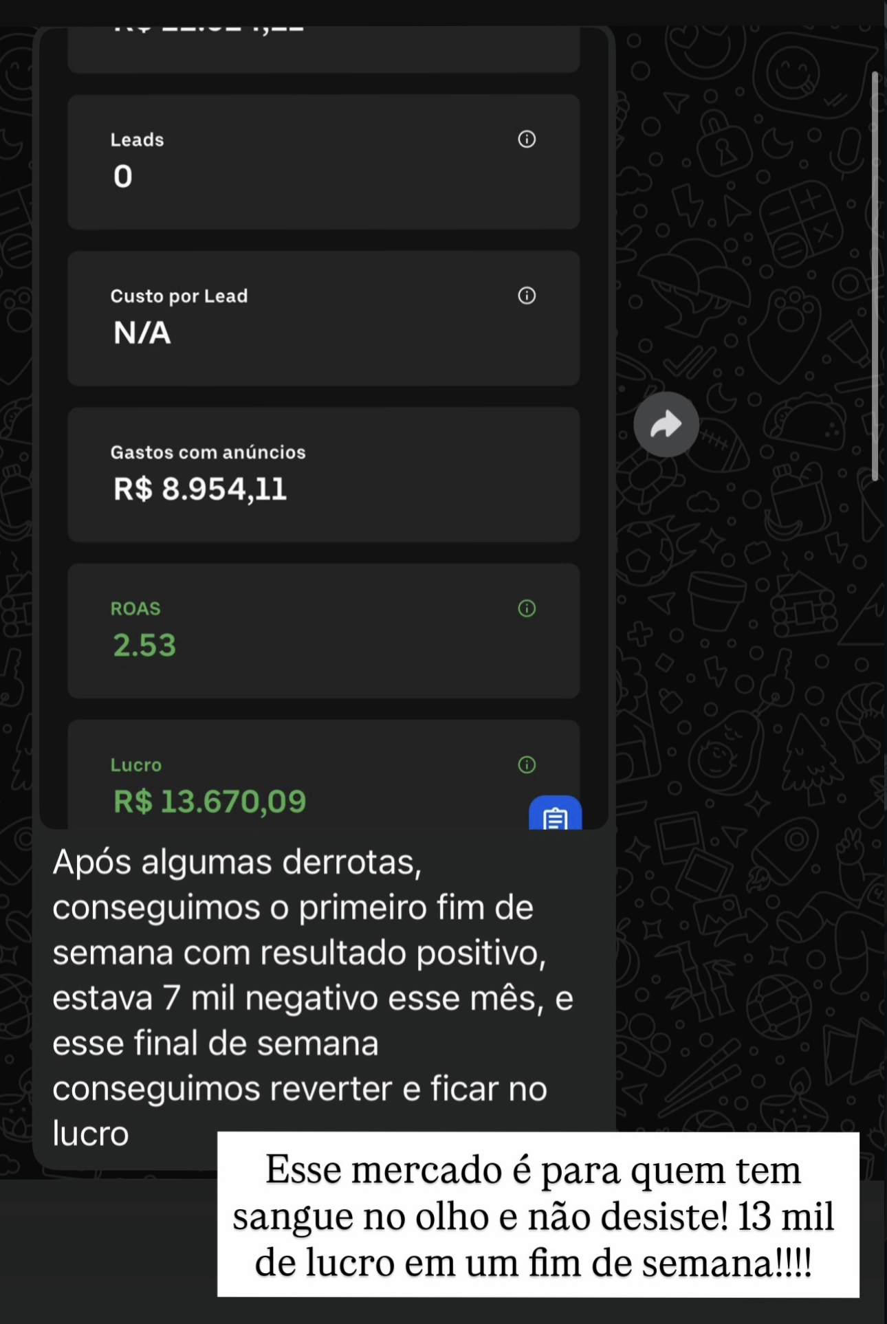 Resultado de aluno — print 09